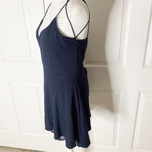 ALICE + OLIVIA SUZE SPAGHETTI STRAP SKATER DRESS - Picture 5 of 12